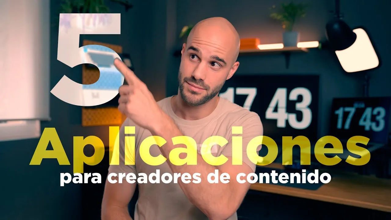 5 aplicaciones para creadores de contenido que utilizo todos los días