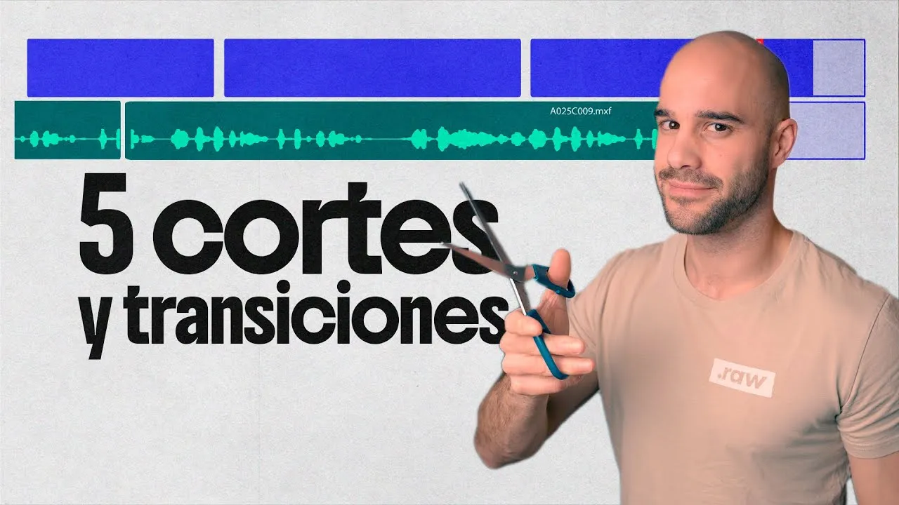 Los 5 cortes y transiciones que necesitas para tus vídeos