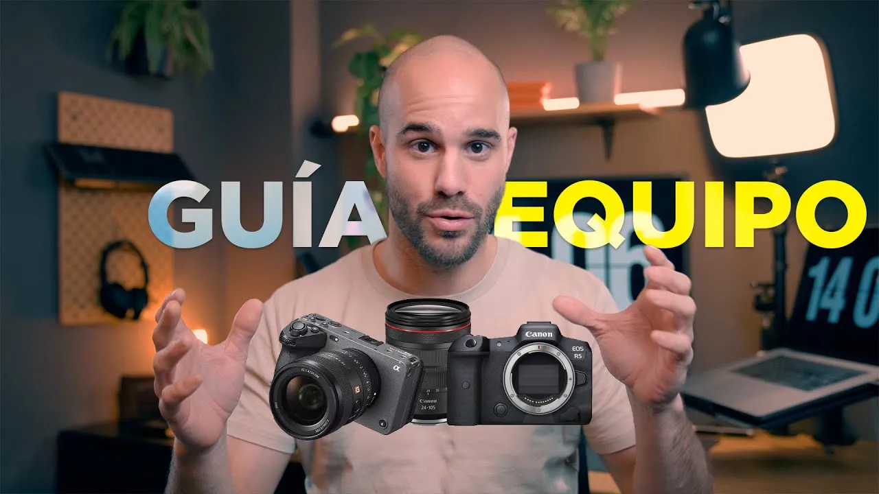 Qué cámara y qué equipo necesitas para grabar vídeo profesional