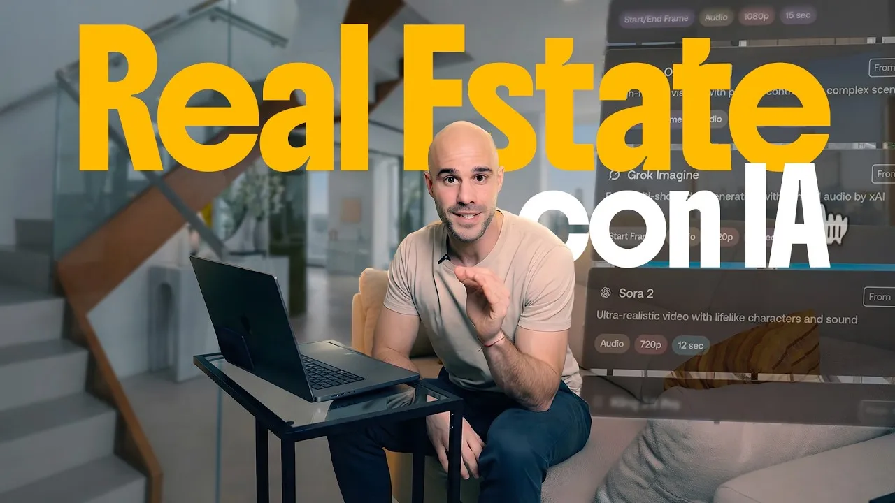 Cómo hice un vídeo inmobiliario sin grabar la casa, solo con IA
