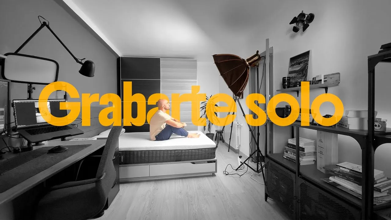 Cómo grabar un vídeo profesional tú solo desde casa