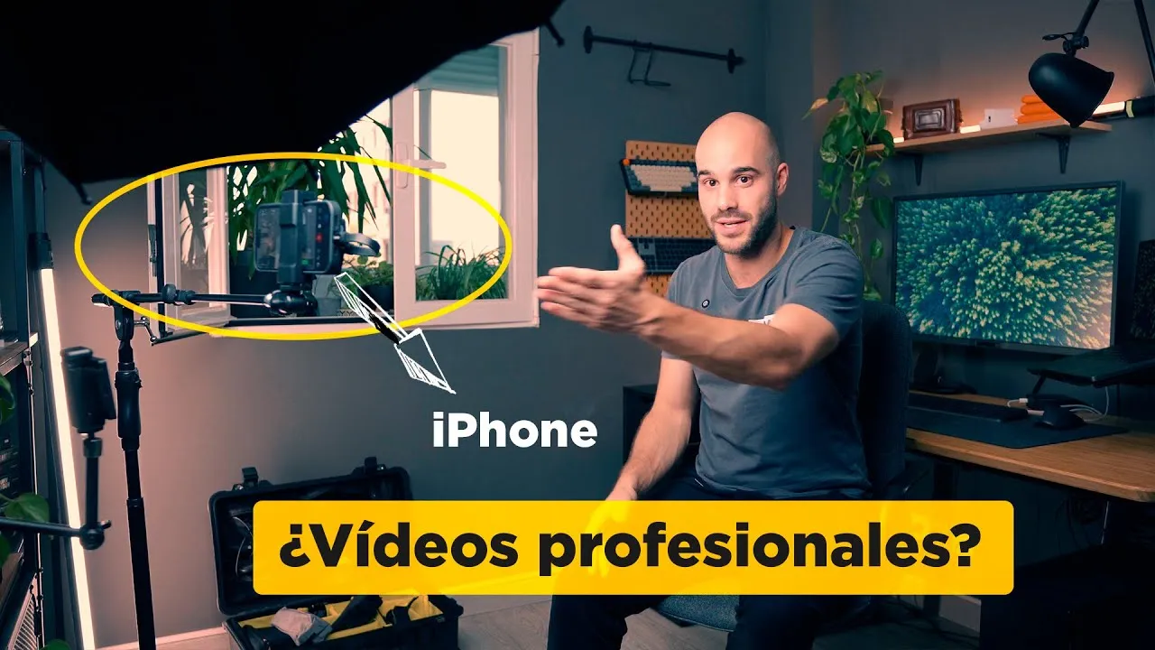 ¿Puedes grabar vídeos profesionales con un móvil?